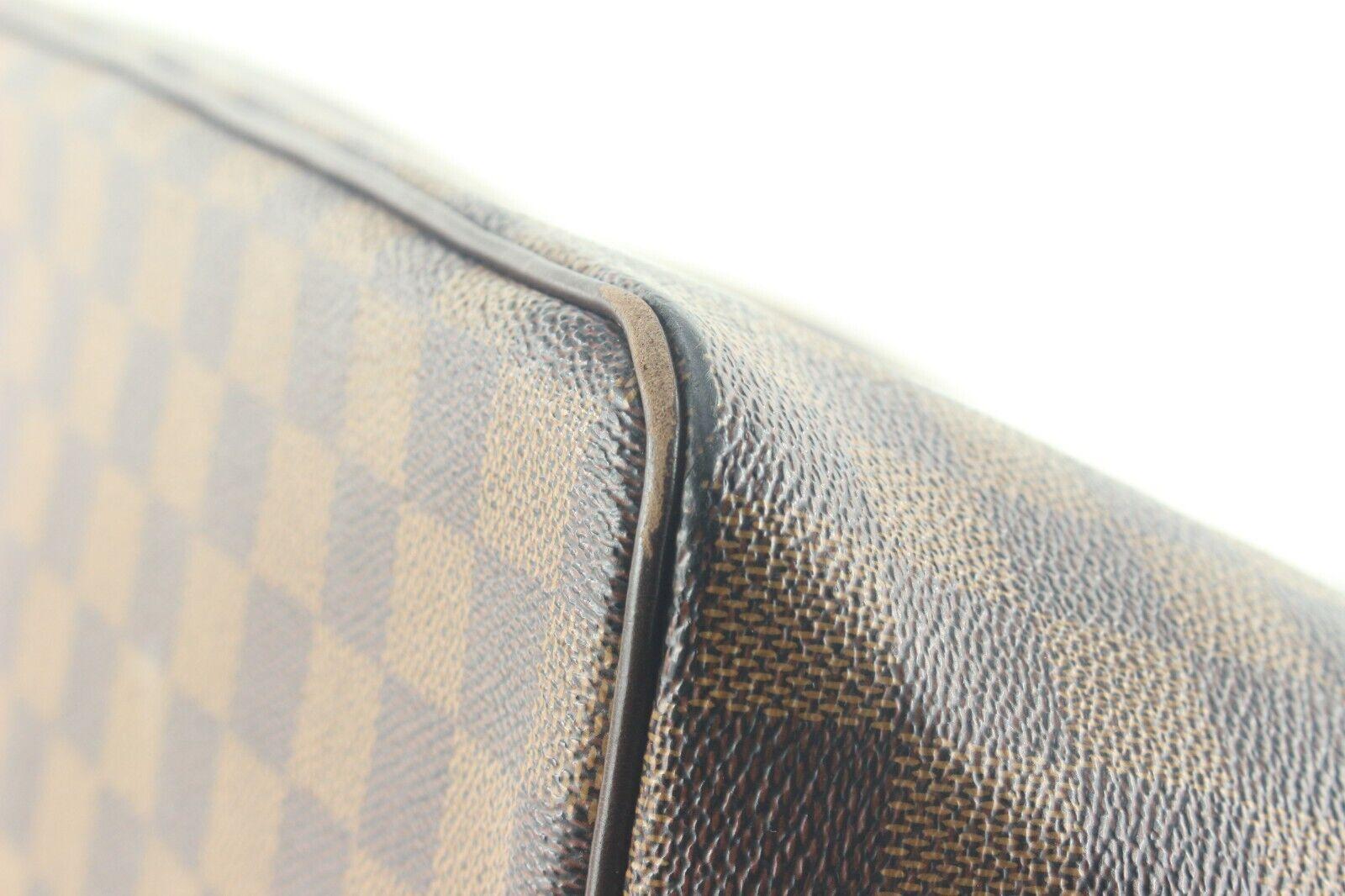 Women's Louis Vuitton Damiier Ebene Westminster GM Zip Tote Shoulder Bag 3LV830K For Sale