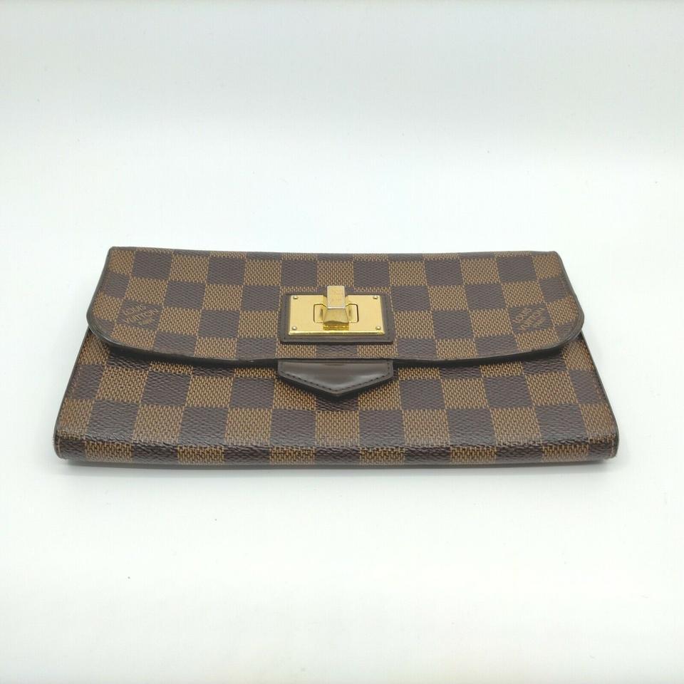 Louis Vuitton Damir Ebene Portefeuille Roseberry Wallet Long Flap 862350 For Sale 7