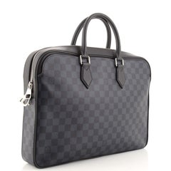 Louis Vuitton Dandy Briefcase Damier Cobalt MM
