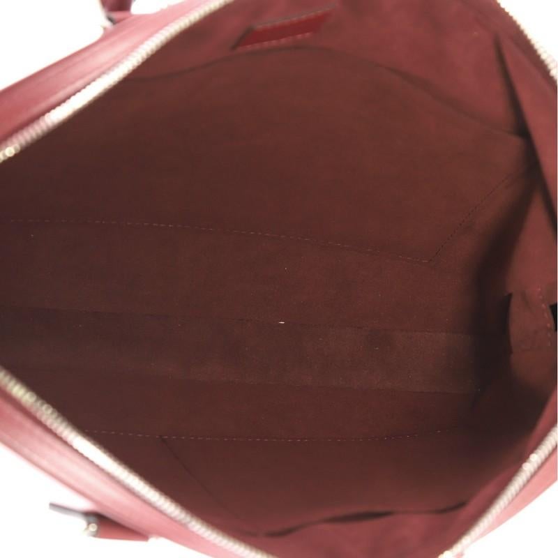 Brown Louis Vuitton Dandy Briefcase Epi Leather MM