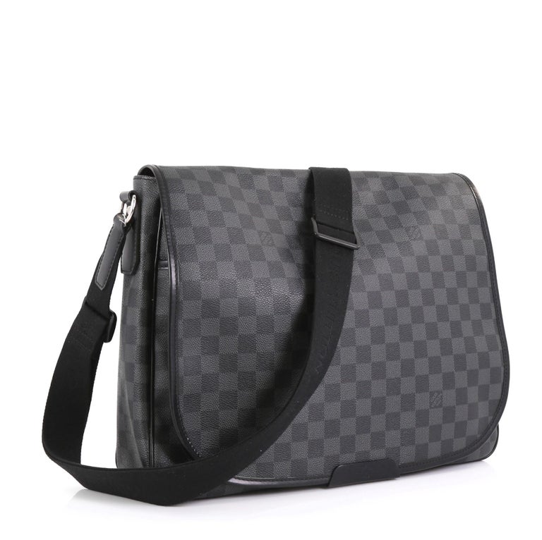 Louis Vuitton Epi Damier Graphite Danube Slim PM Messenger Bag