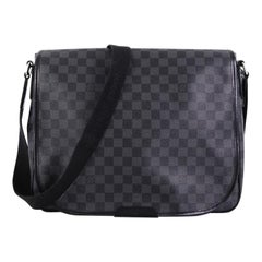 Louis Vuitton Daniel Messenger Bag Damier Graphite GM