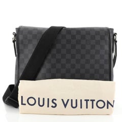Louis Vuitton Daniel Messenger Bag Damier Graphite MM