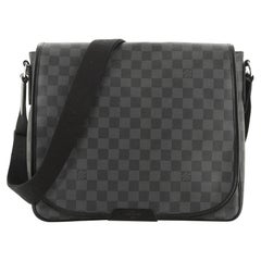 Louis Vuitton Daniel Messenger Bag Damier Graphite MM