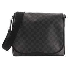 Louis Vuitton Daniel Messenger Bag Damier Graphite MM