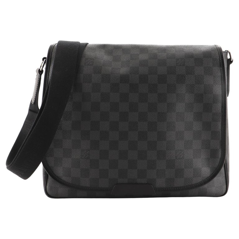 Louis Vuitton Daniel Messenger Bag Damier Graphite MM at 1stDibs