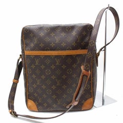 Louis Vuitton Danube Extra Large Gm 866573 Brown Coated Canvas Shoulder Bag