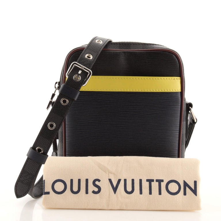 Louis Vuitton Danube Handbag Epi Leather with Monogram Canvas Slim at  1stDibs  louis vuitton danube bag, louis vuitton danube epi, danube  handbag monogram canvas
