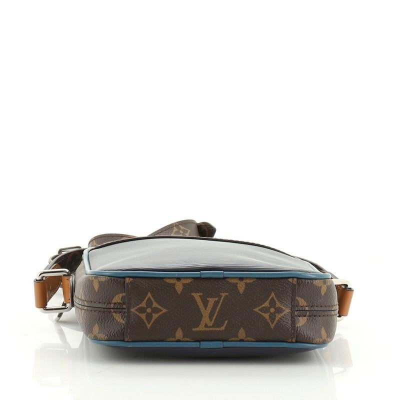 Louis Vuitton Danube Handbag Epi Leather with Monogram Canvas Slim ...