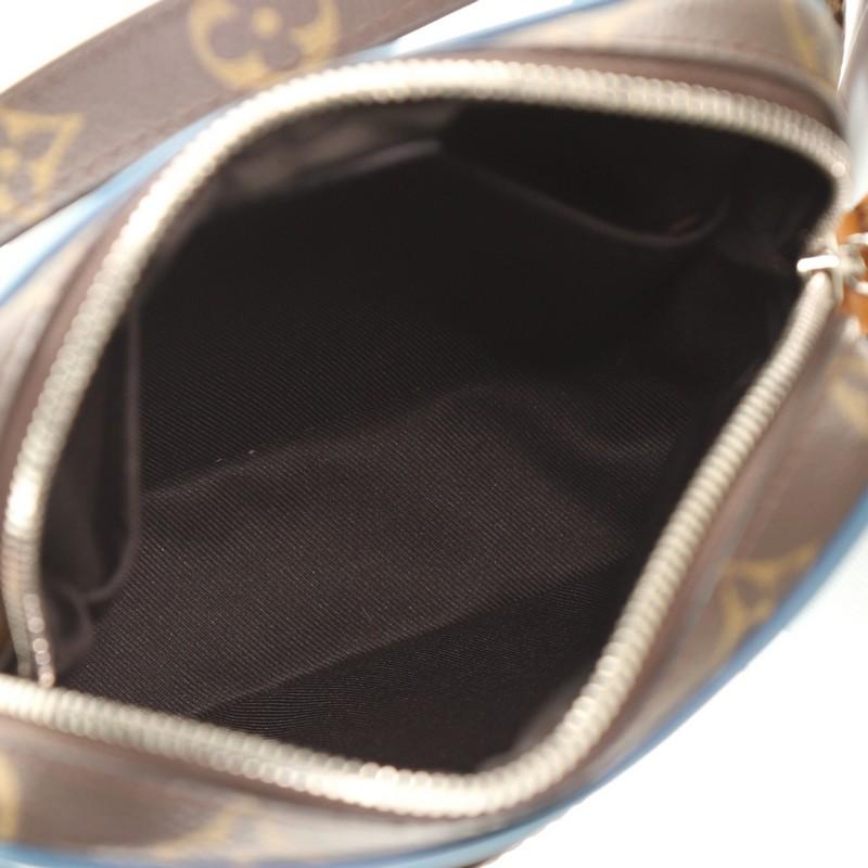 Louis Vuitton Danube Handbag Epi Leather with Monogram Canvas Slim ...