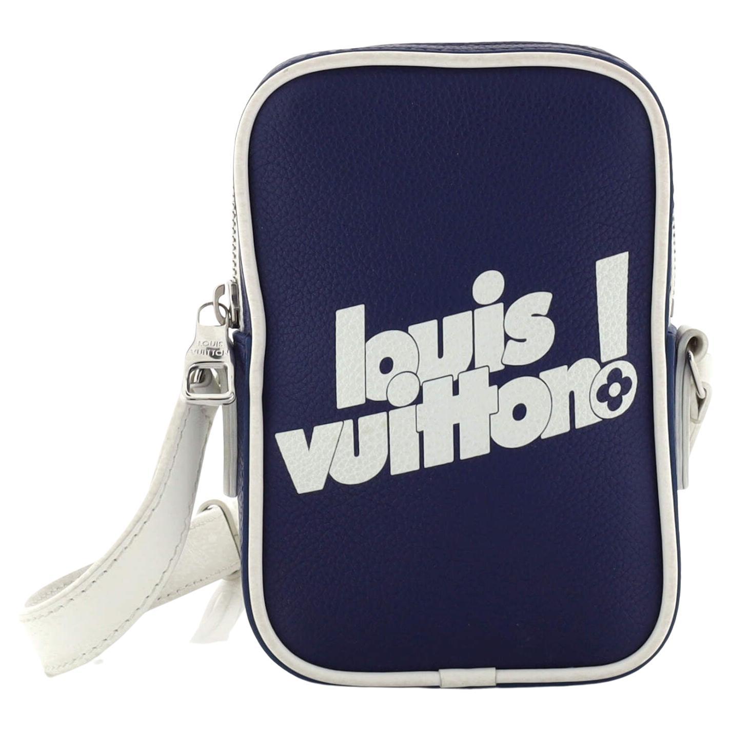 Louis Vuitton Danube Handbag Everyday Signature Vintage Monogram Printed Leather For Sale