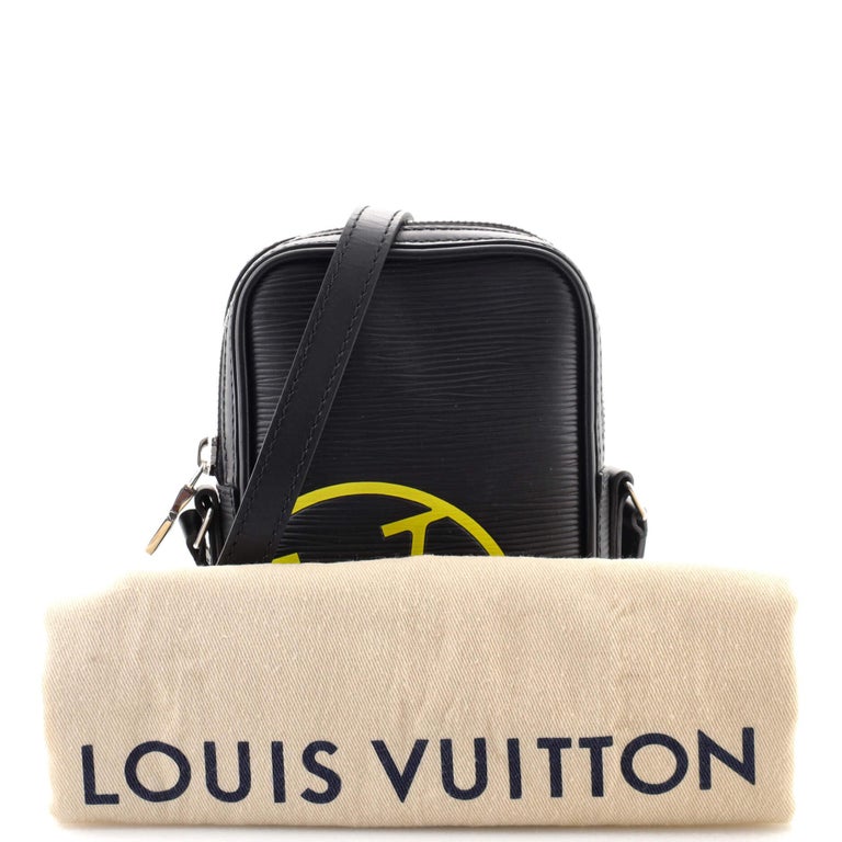 Louis Vuitton Men's Leather Danube PPM Epi Initials Crossbody