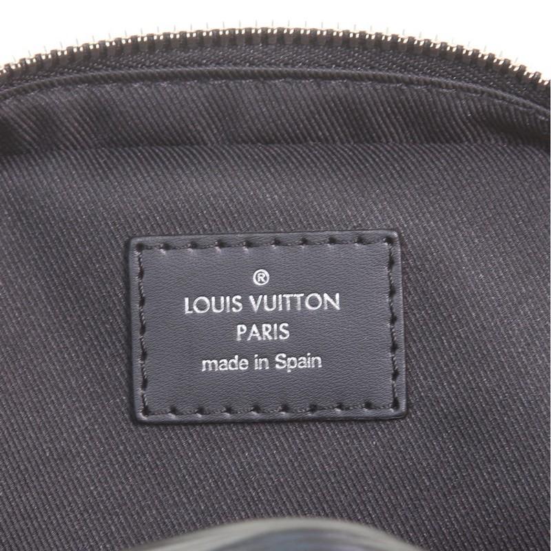Black Louis Vuitton Danube Handbag Initials Epi Leather PPM