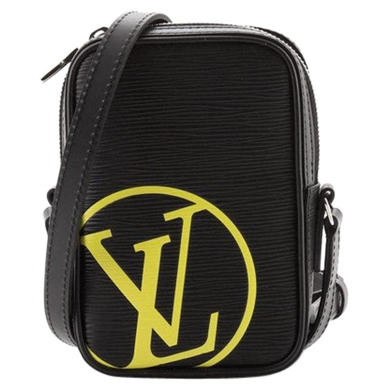 Louis Vuitton Danube Handbag Epi Leather and Monogram Eclipse Canvas PM at  1stDibs