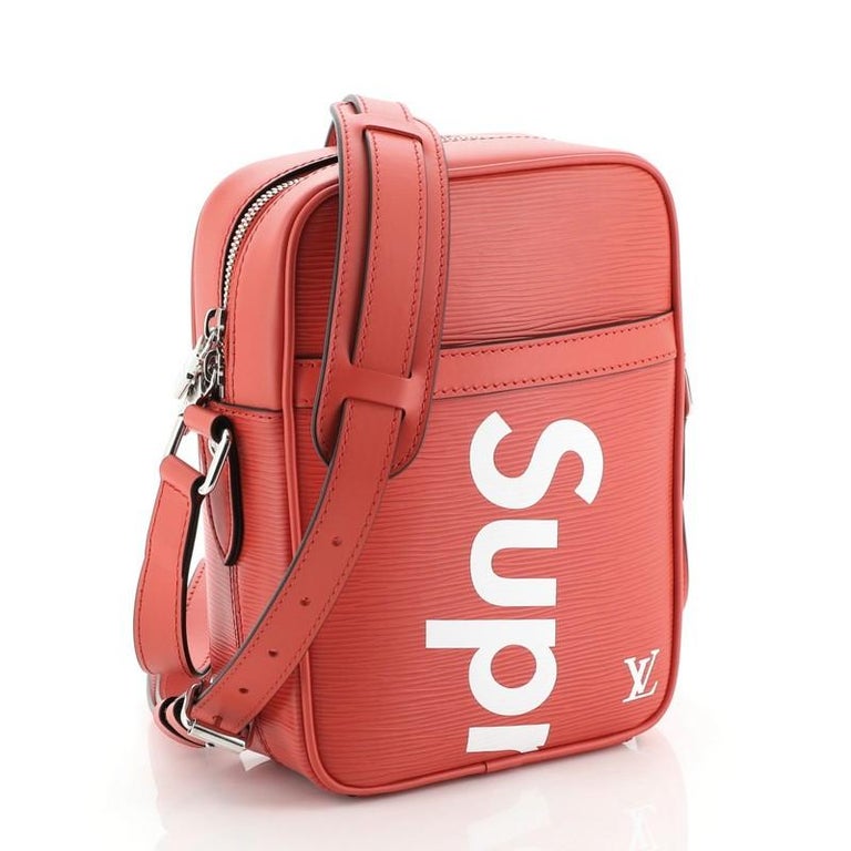 Louis Vuitton Danube Handbag Limited Edition Supreme Epi Leather PM For Sale at 1stdibs