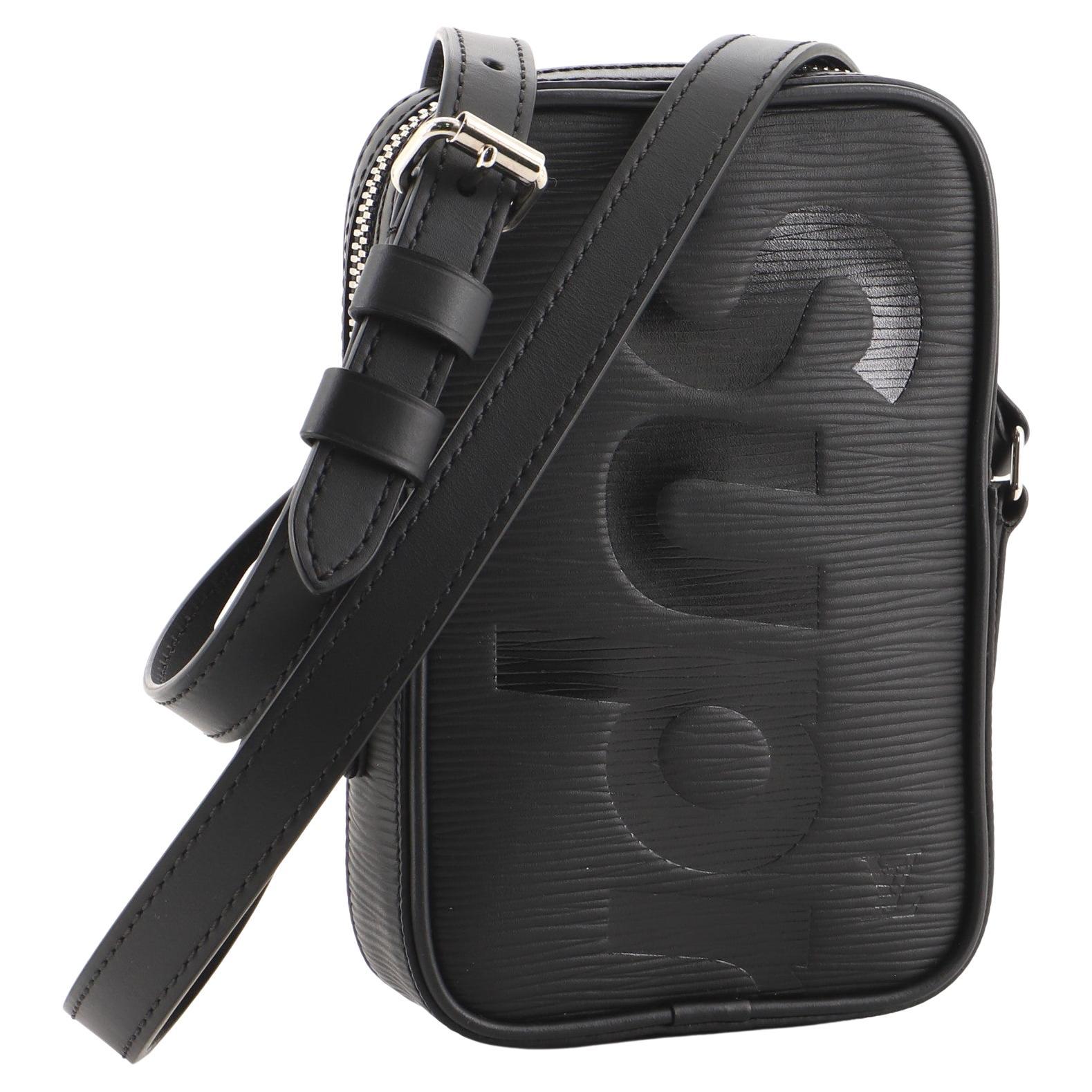 Louis Vuitton Danube Handbag Limited Edition Supreme Epi Leather PPM Black  at 1stDibs