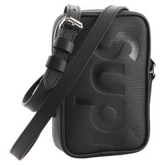 Louis Vuitton Louis Vuitton Danube Handtasche Limited Edition Supreme Epi Leder PPM Schwarz