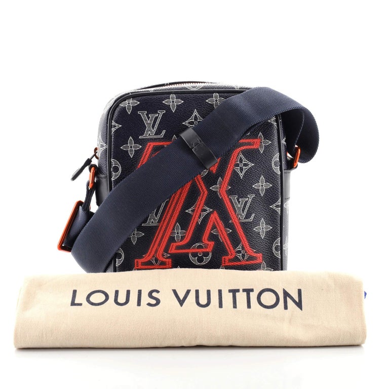 Louis Vuitton Danube Handbag Limited Edition Upside Down Monogram Ink Pm