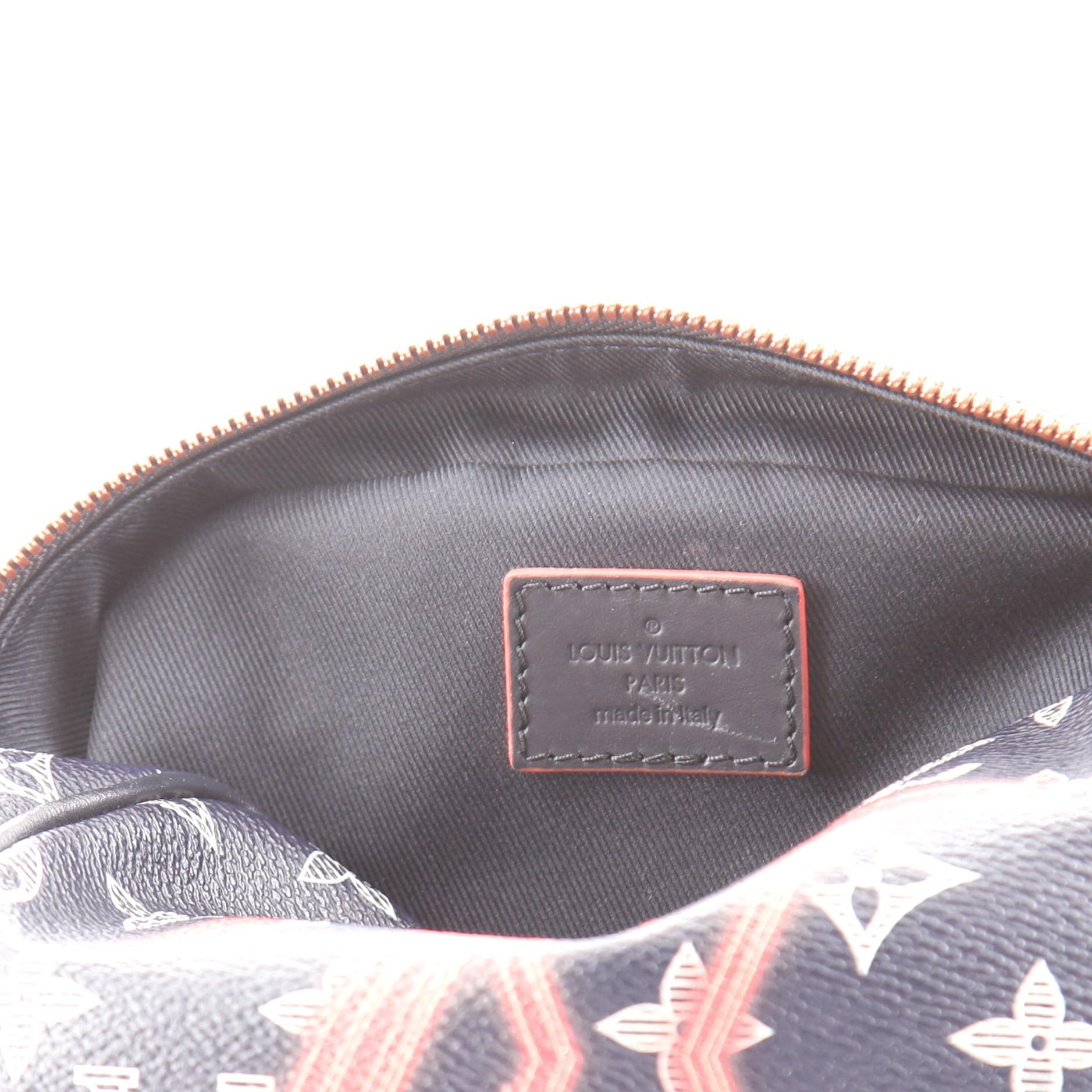 Louis Vuitton Danube Handbag Limited Edition Upside Down Monogram Ink PM 1