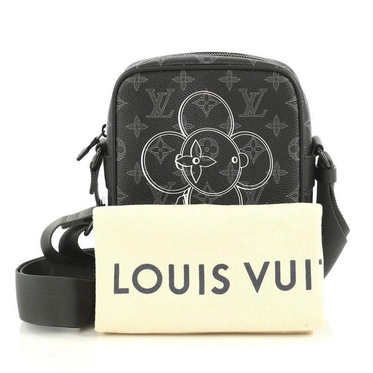 Louis Vuitton Neube PM Monogram Eclipse Vivienne Shoulder Bag Mini