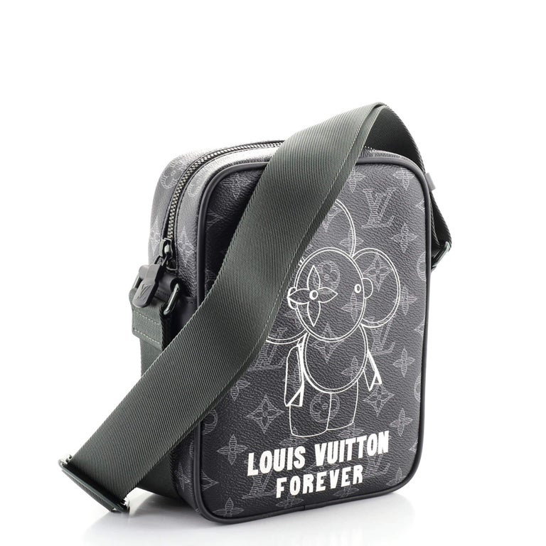 Louis Vuitton Danube PM Vivienne Shoulder LV Forever Bag Monogram Eclipse  New