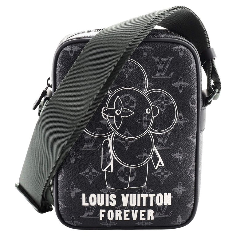 Louis Vuitton Danube Handbag Limited Edition Vivienne Monogram Eclipse PM  at 1stDibs