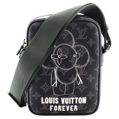 Louis Vuitton Danube Handbag Limited Edition Vivienne Monogram Eclipse PM