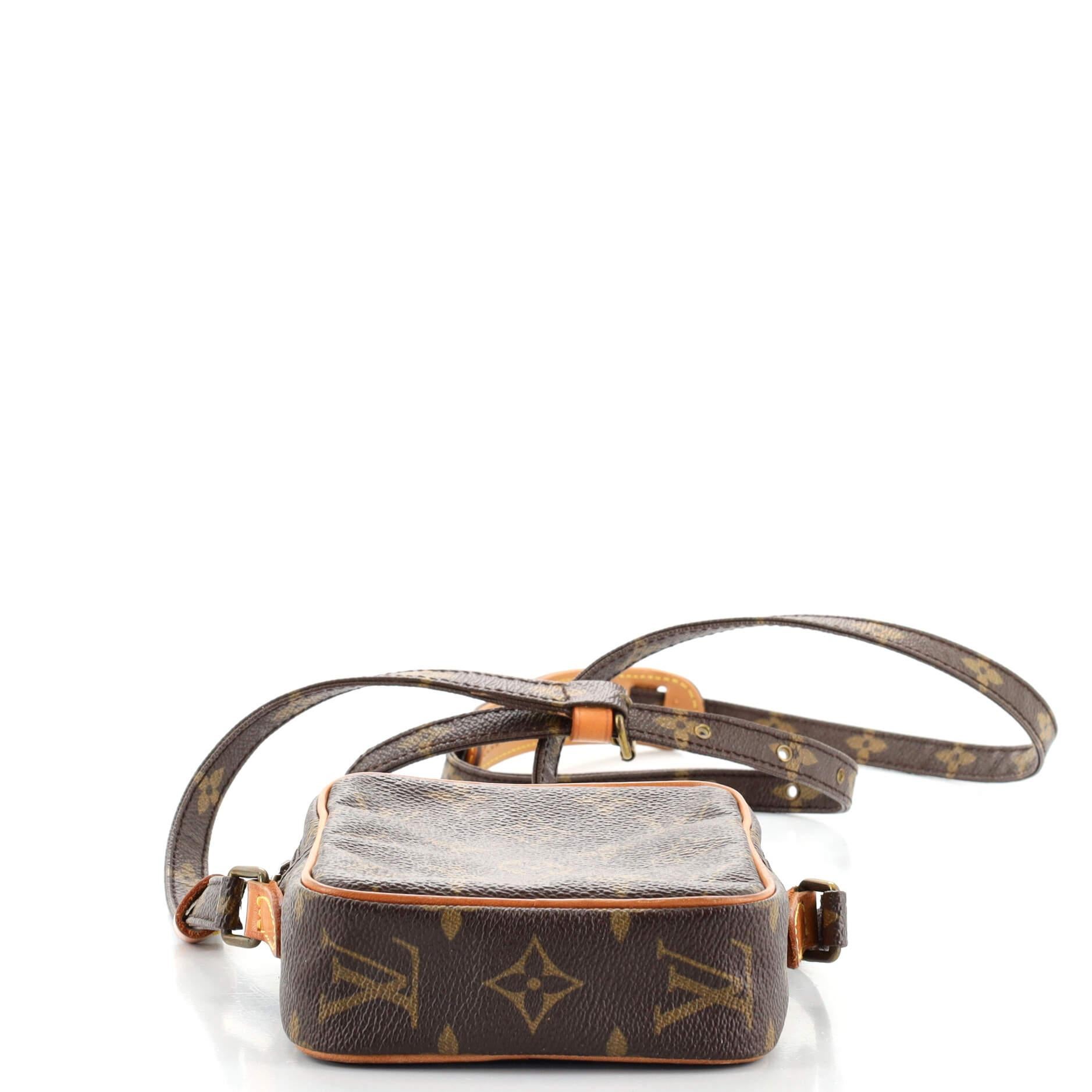 Louis Vuitton Danube Handtasche mit Monogramm aus Segeltuch Mini für Damen oder Herren