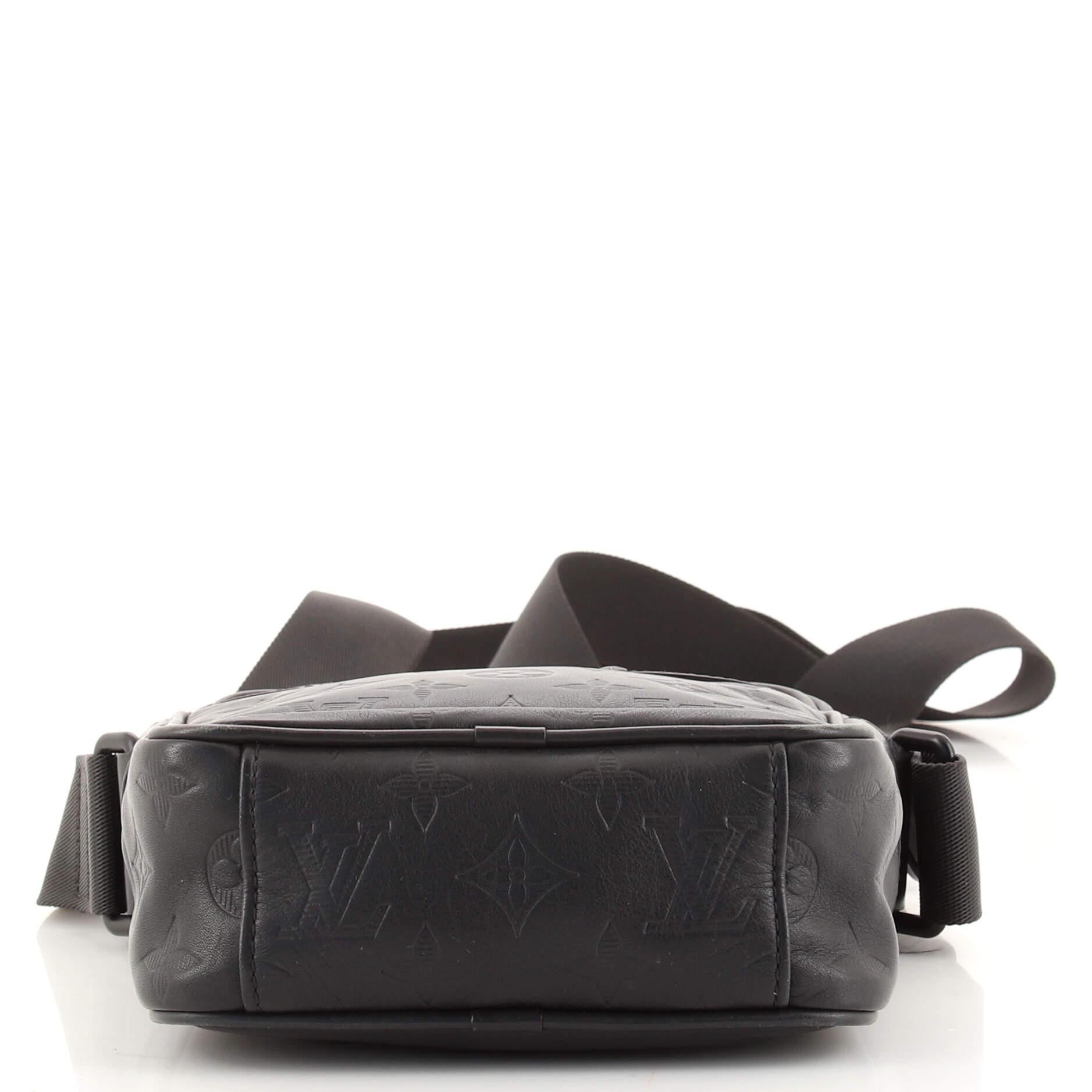 Women's or Men's Louis Vuitton Danube Handbag Monogram Shadow Leather PM