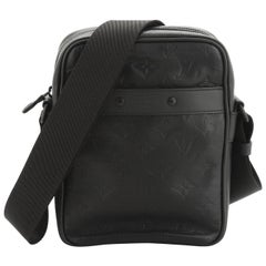  Louis Vuitton Danube Handbag Monogram Shadow Leather PM