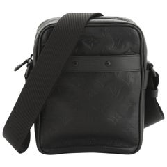 Louis Vuitton Danube Handbag Monogram Shadow Leather PM