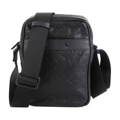 Louis Vuitton Danube Handbag Monogram Shadow Leather PM