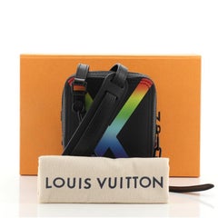 Louis Vuitton Danube Messenger Bag Rainbow Taiga Leather