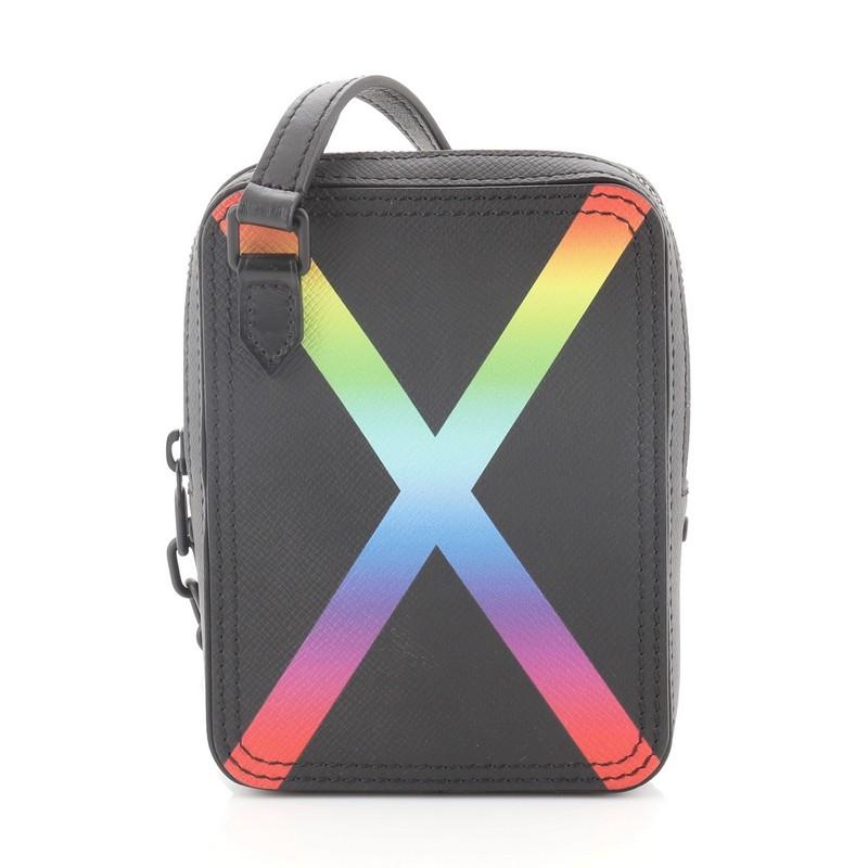 rainbow messenger bag