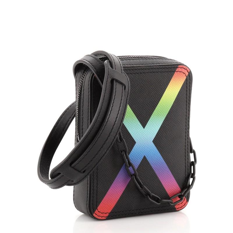 rainbow messenger bag