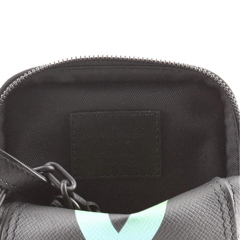 Louis Vuitton Danube Messenger Bag Rainbow Taiga Leather 1