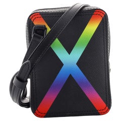 Louis Vuitton Danube Messenger Bag Regenbogen Taiga Leder