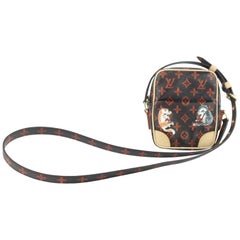 Louis Vuitton Danube (Rare) Grace  Mini Paname 26lz1029 Black Cross Body Bag