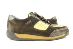 Louis Vuitton Dark Brown/ Beige Sneakers "Go 0073" Lvlm1 Sneakers
