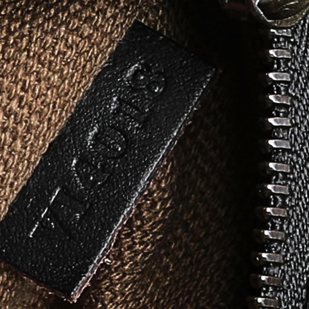 Louis Vuitton Dark Brown Leather Messenger Bag 6