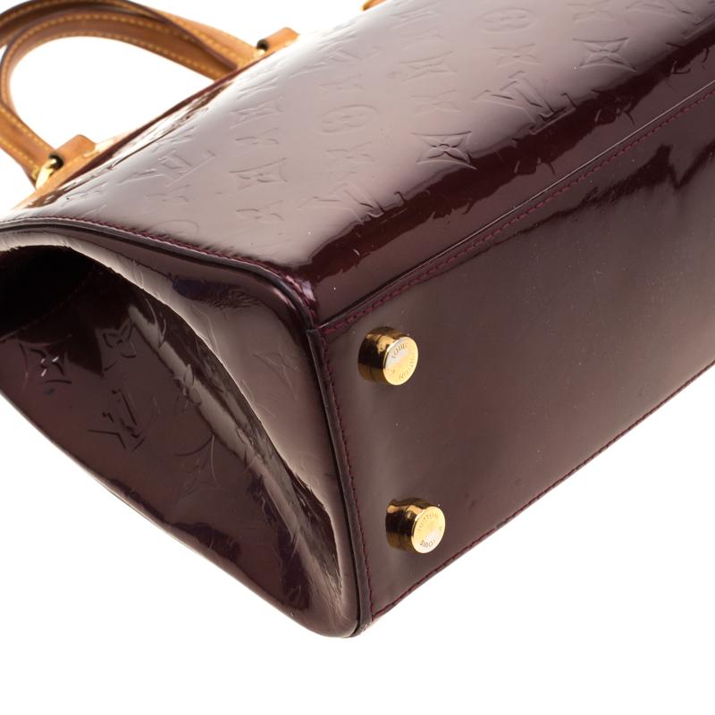 Louis Vuitton Dark Brown Monogram Vernis Brea MM Bag 5