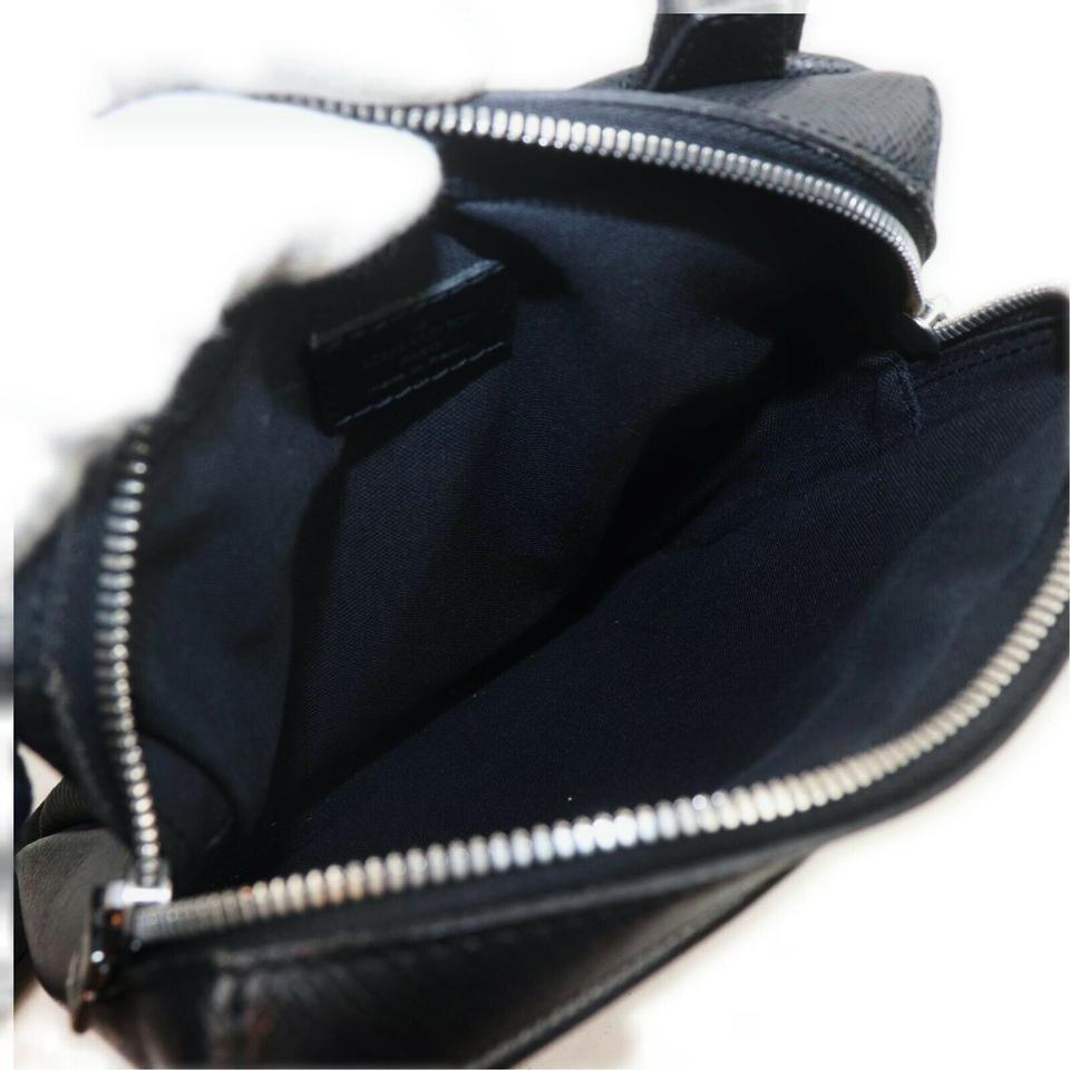 Louis Vuitton Dark Green Ardoise Taiga Leather Beloukha Messenger Bag 863045 3