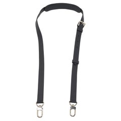 Louis Vuitton Dark Grey Leather Adjustable Shoulder Bag Strap