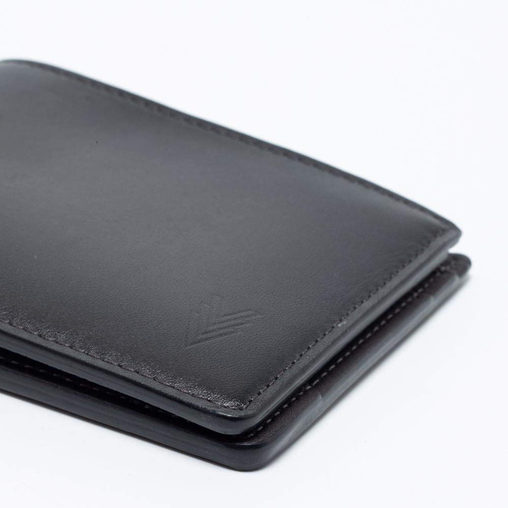 Louis Vuitton Dark Grey Leather Multiple Wallet 2