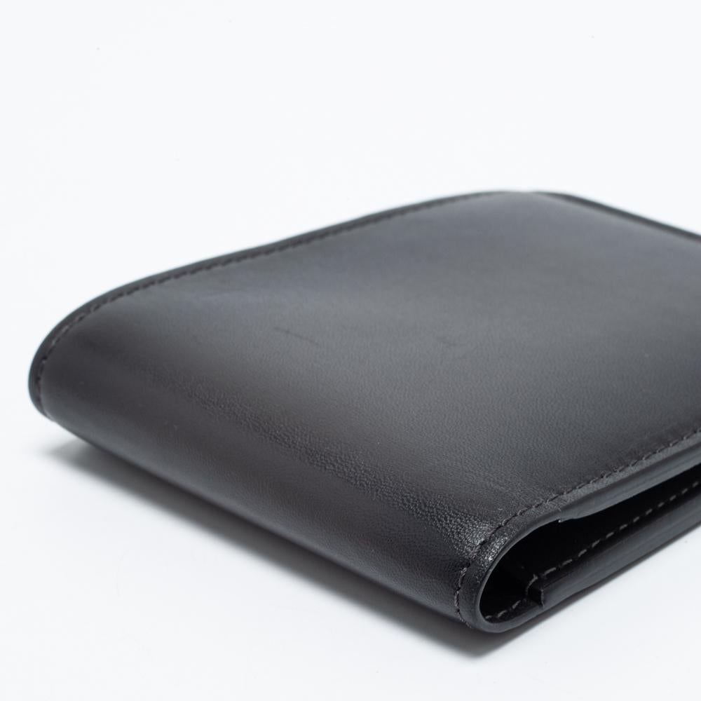 Louis Vuitton Dark Grey Leather Multiple Wallet 3