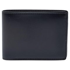 Louis Vuitton Dark Grey Leather Multiple Wallet