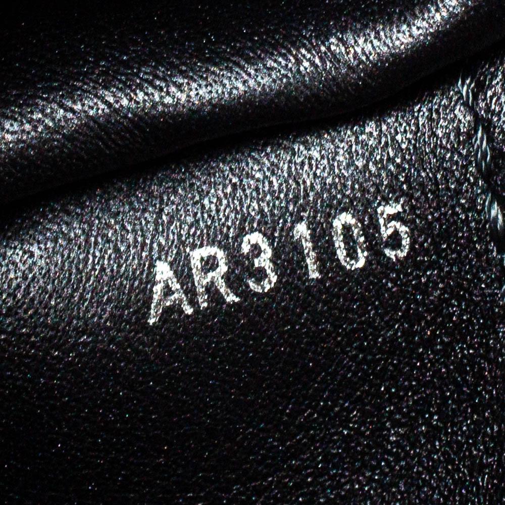 Louis Vuitton Dark Grey Taurillon Leather Capucines MM Bag 3