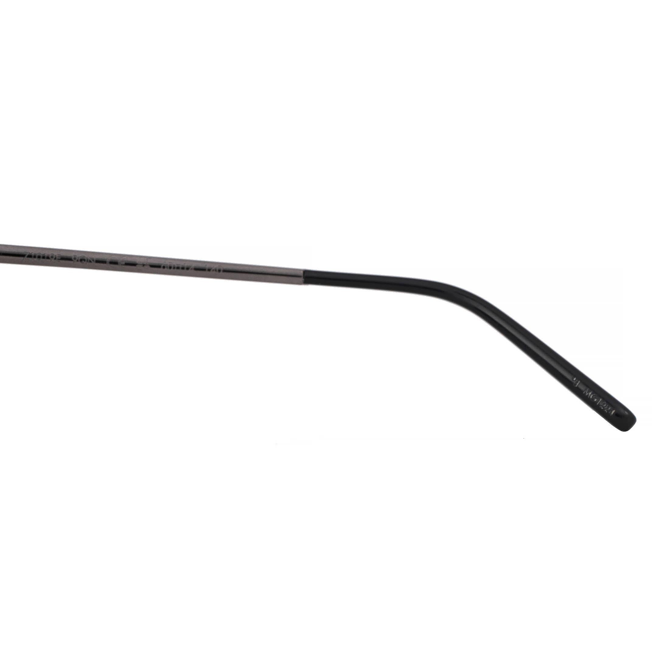 Black LOUIS VUITTON Dark Gun metal CLOCKWISE AVIATOR Sunglasses Z1019E For Sale