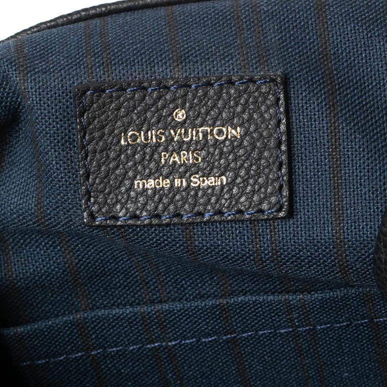 Louis Vuitton Artsy MM Navy Blue Monogram Empreinte – Vault 55