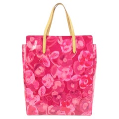 Louis Vuitton Dark Pink Rose Indien Vernis Ikat Catalina NS Tote Bag 83lk39s